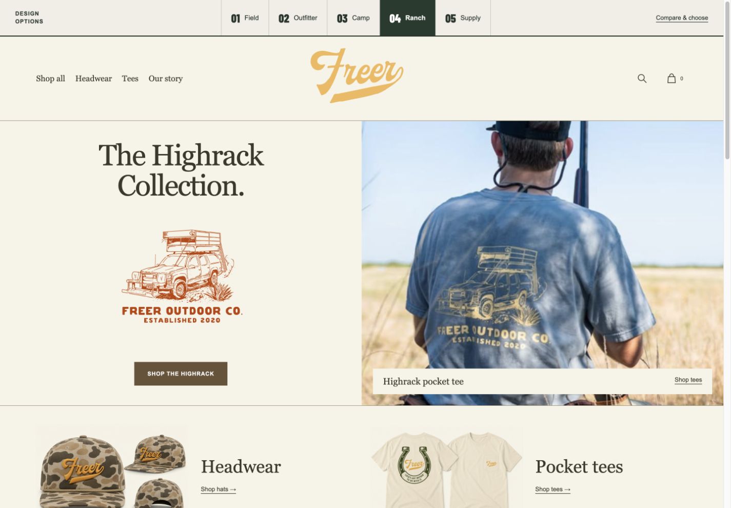 Preview the Ranch design